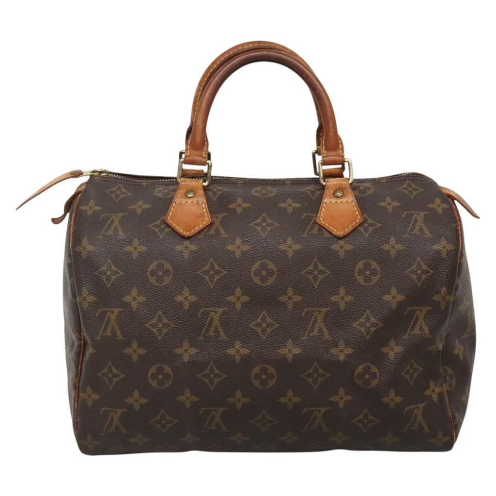 LOUIS VUITTON Monogram Speedy 30 Hand Bag M41526 LV 136935