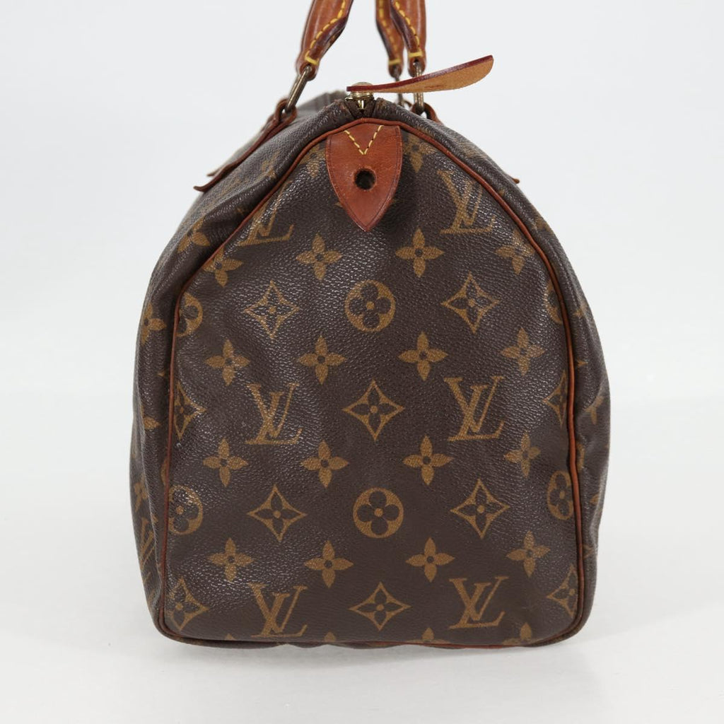LOUIS VUITTON Monogram Speedy 30 Hand Bag M41526 LV 136959