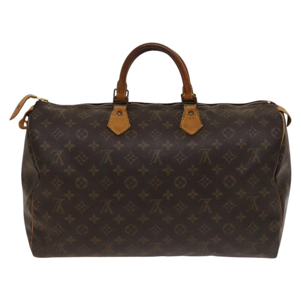 LOUIS VUITTON Monogram Speedy 40 Hand Bag M41522 LV 136990