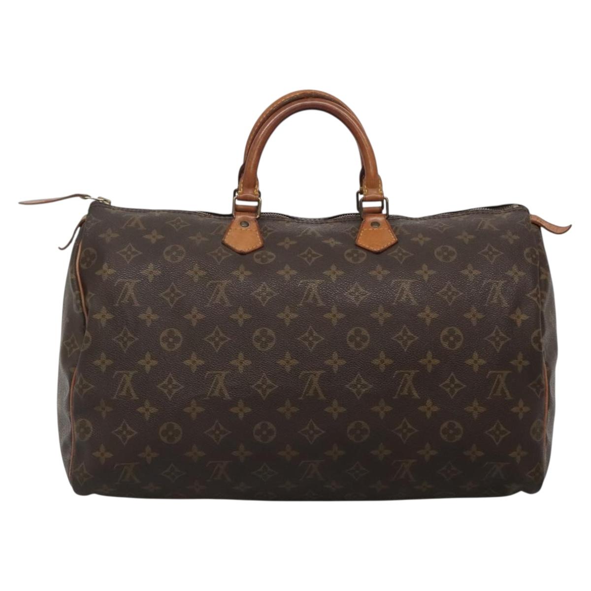 LOUIS VUITTON Monogram Speedy 40 Hand Bag M41522 LV 137023