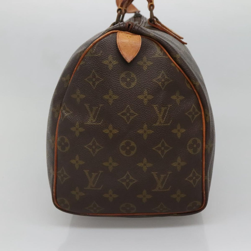 LOUIS VUITTON Monogram Speedy 35 Hand Bag M41524 LV 137025