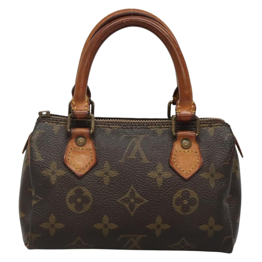 LOUIS VUITTON Monogram Mini Speedy Hand Bag M41534 LV 137066