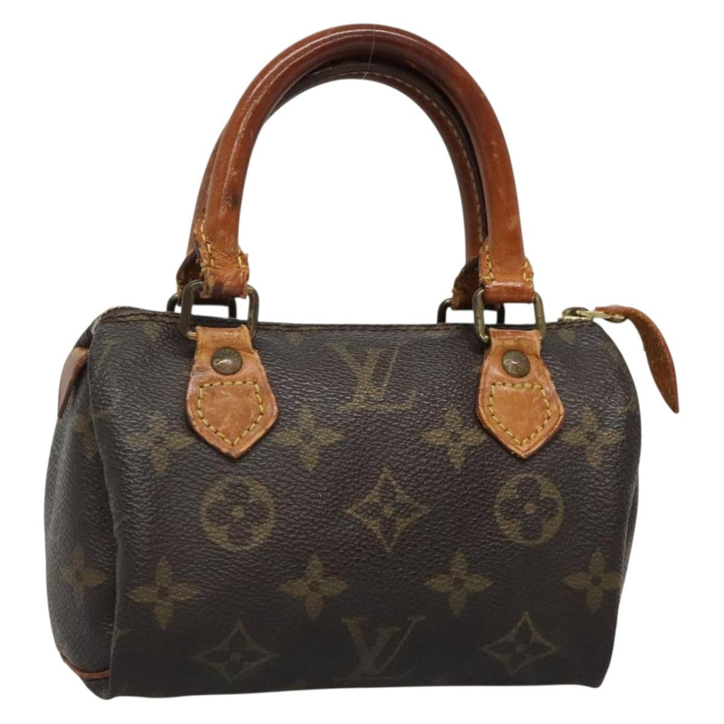 LOUIS VUITTON Monogram Mini Speedy Hand Bag M41534 LV 137068