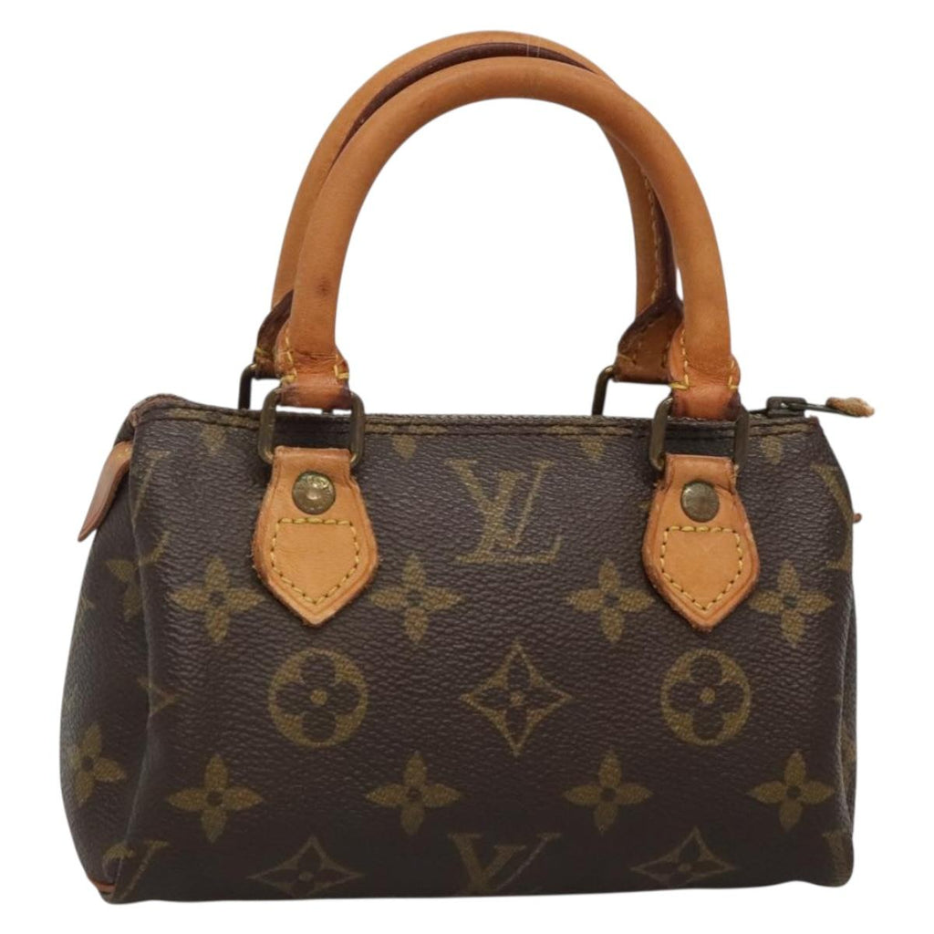 LOUIS VUITTON Monogram Mini Speedy Hand Bag M41534 LV 137069