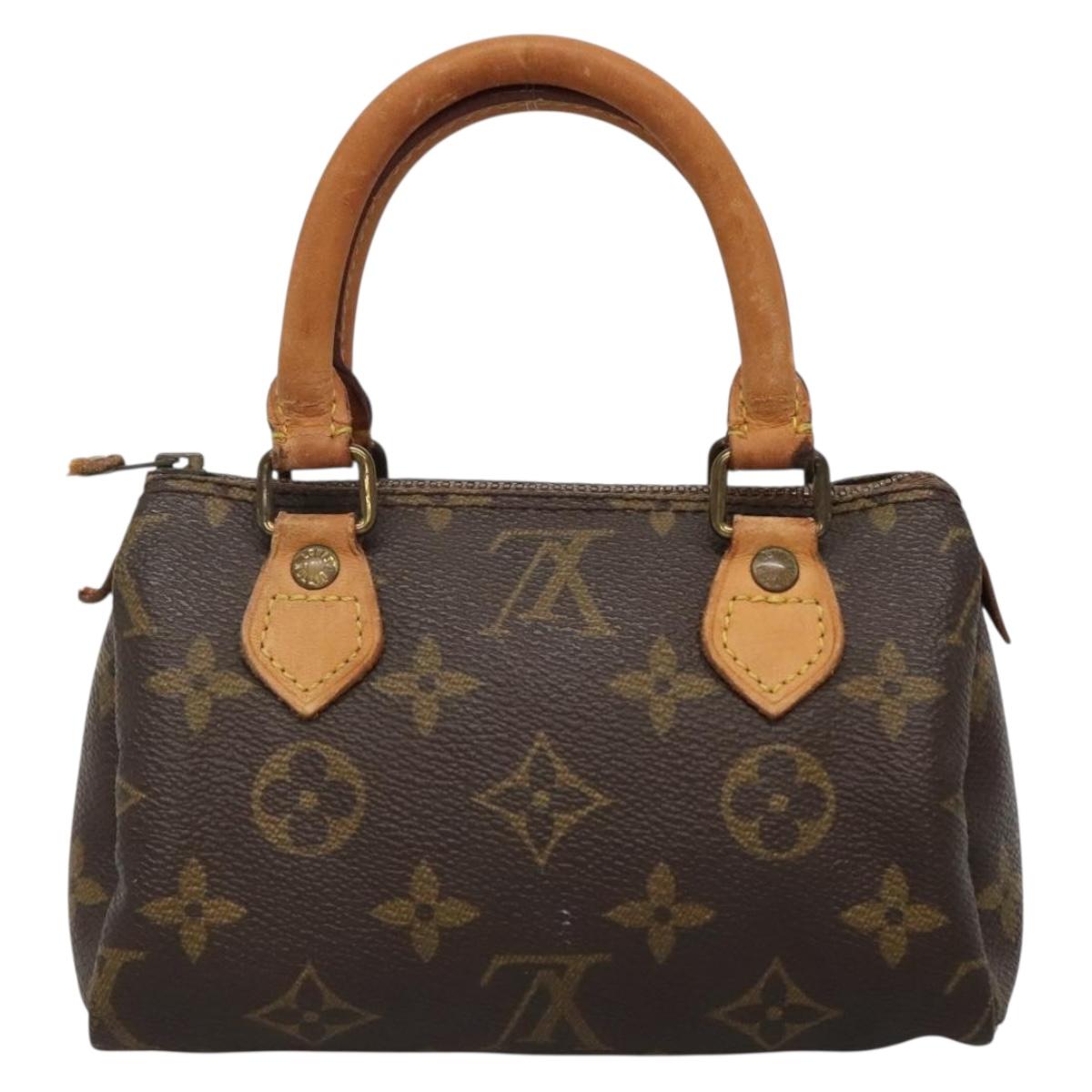 LOUIS VUITTON Monogram Mini Speedy Hand Bag M41534 LV 137069