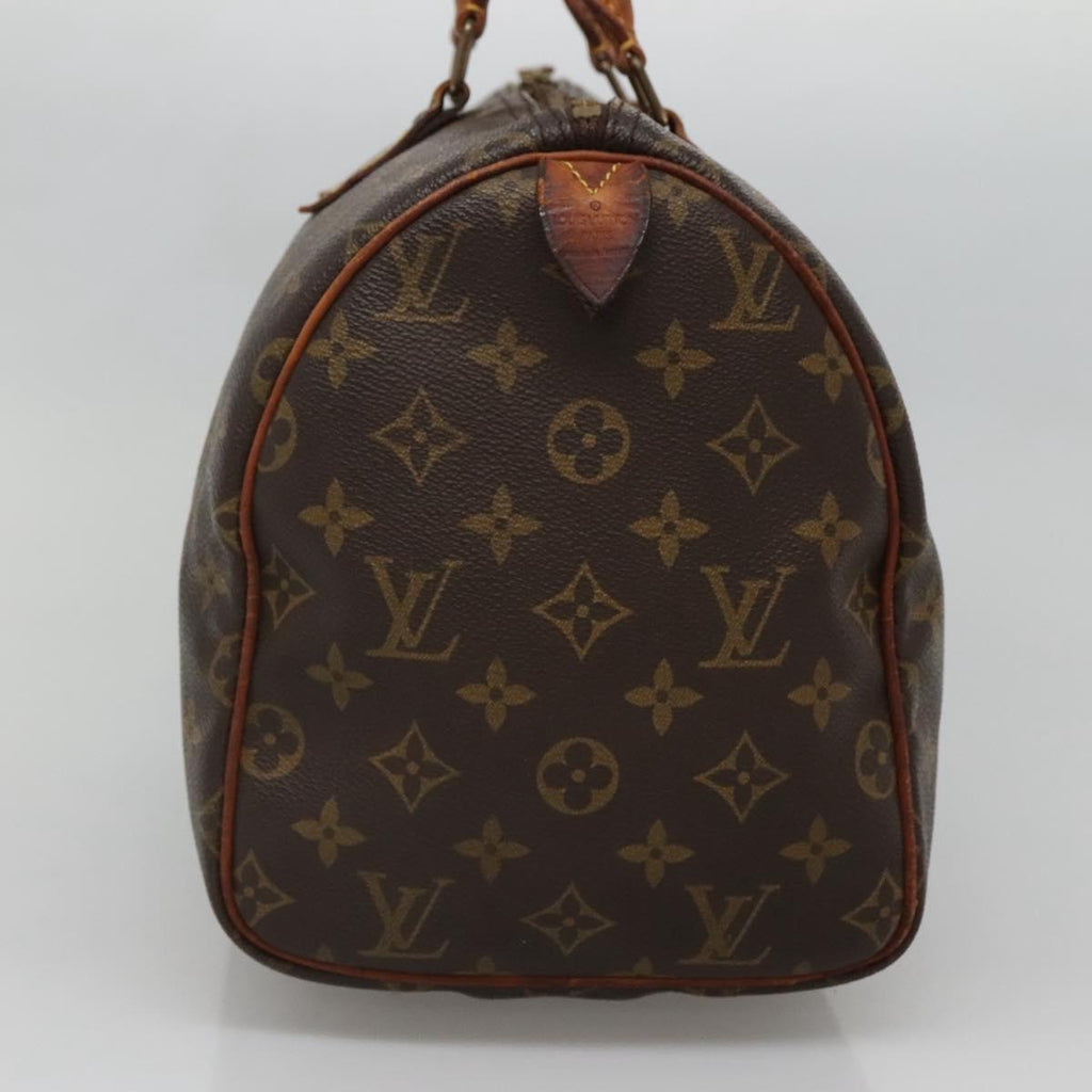 LOUIS VUITTON Monogram Speedy 30 Hand Bag M41526 LV 137074