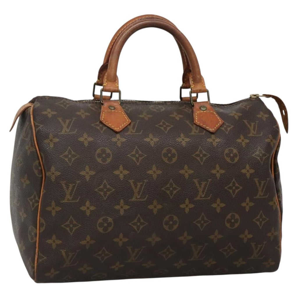 LOUIS VUITTON Monogram Speedy 30 Hand Bag M41526 LV 137080