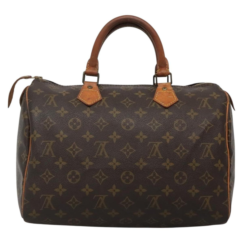 LOUIS VUITTON Monogram Speedy 30 Hand Bag M41526 LV 137080