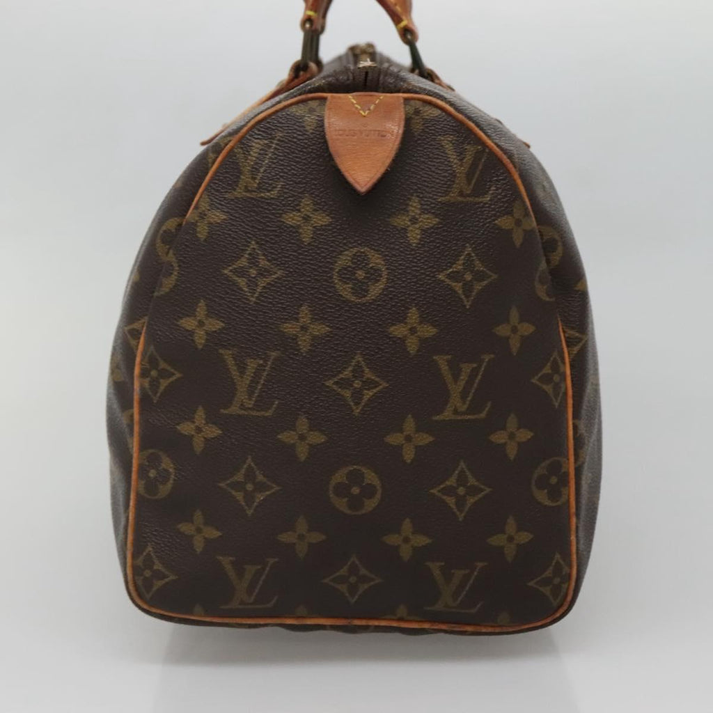 LOUIS VUITTON Monogram Speedy 30 Hand Bag M41526 LV 137080
