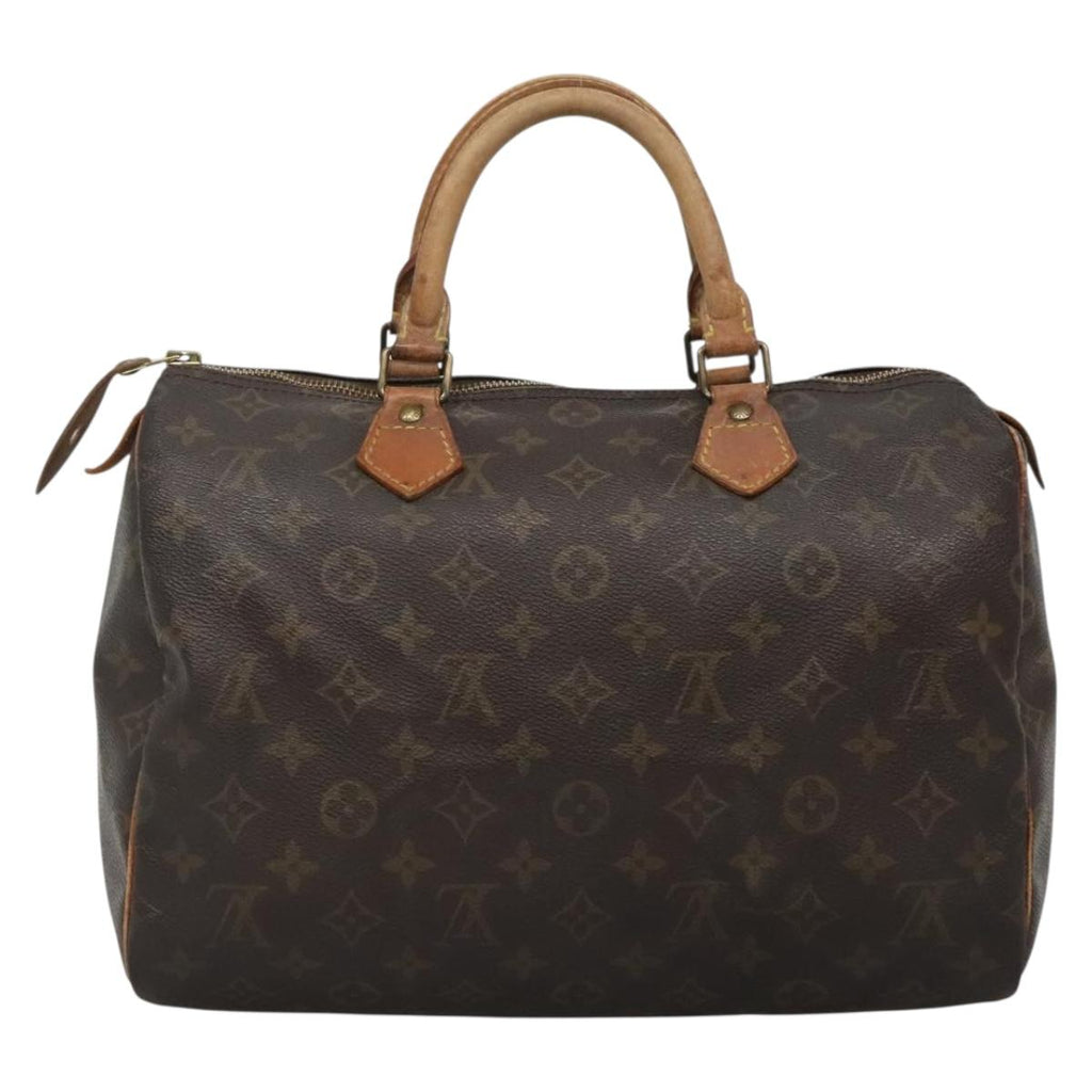 LOUIS VUITTON Monogram Speedy 30 Hand Bag M41526 LV 137081