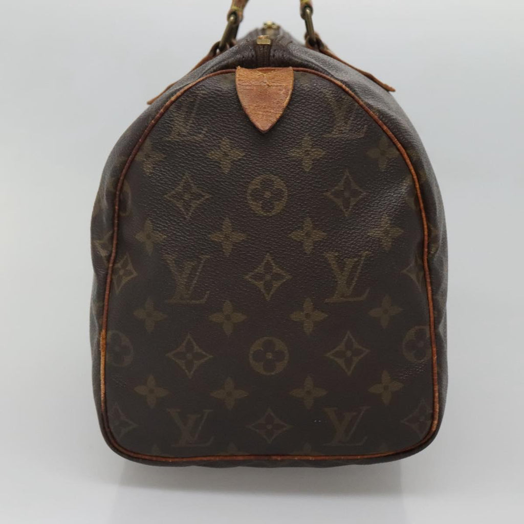 LOUIS VUITTON Monogram Speedy 30 Hand Bag M41526 LV 137081