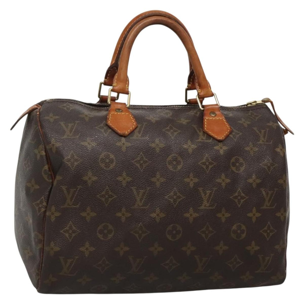 LOUIS VUITTON Monogram Speedy 30 Hand Bag M41526 LV 137083