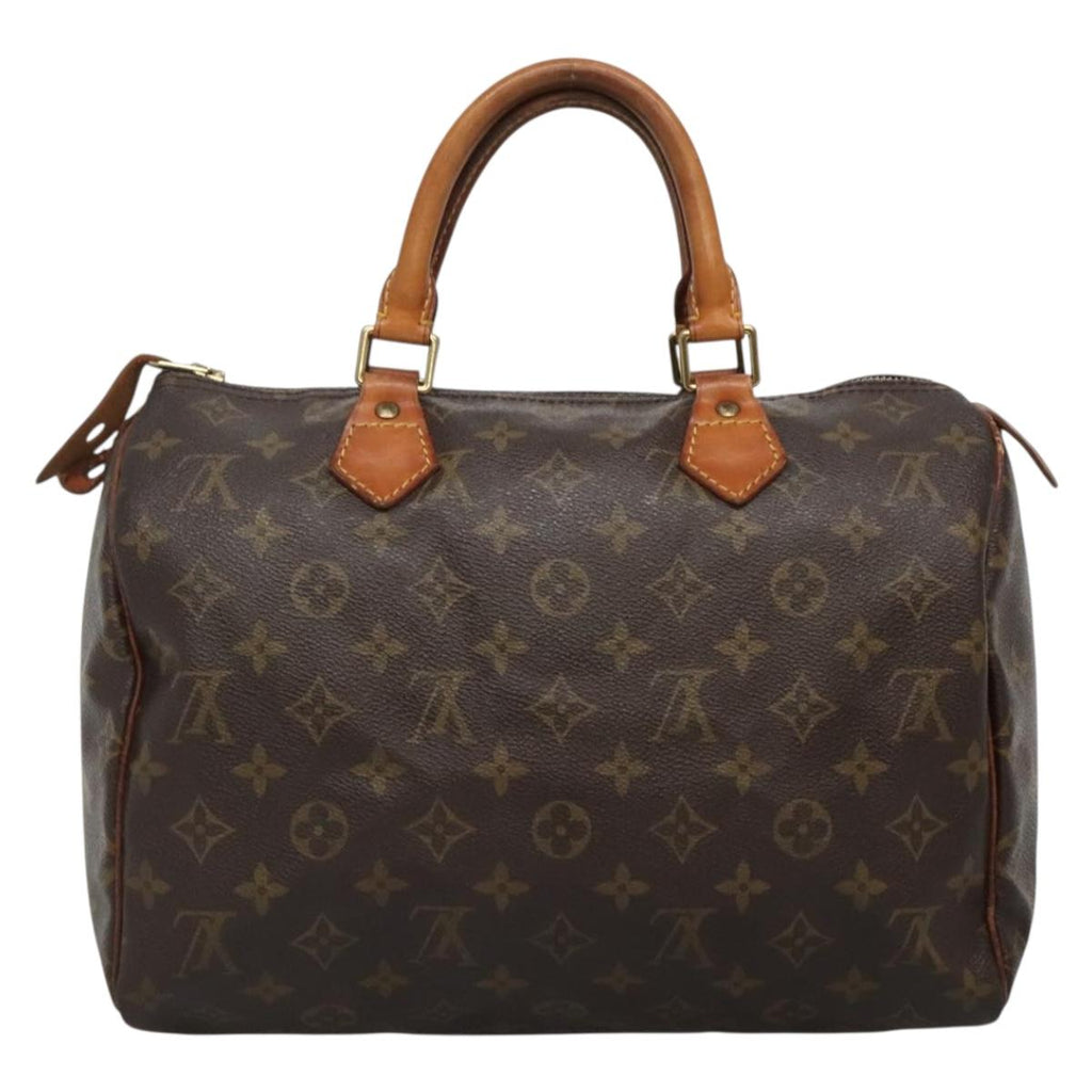 LOUIS VUITTON Monogram Speedy 30 Hand Bag M41526 LV 137083