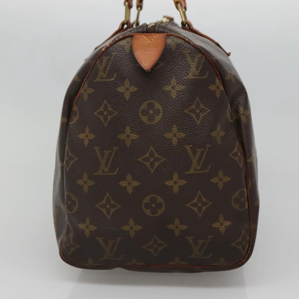 LOUIS VUITTON Monogram Speedy 30 Hand Bag M41526 LV 137083