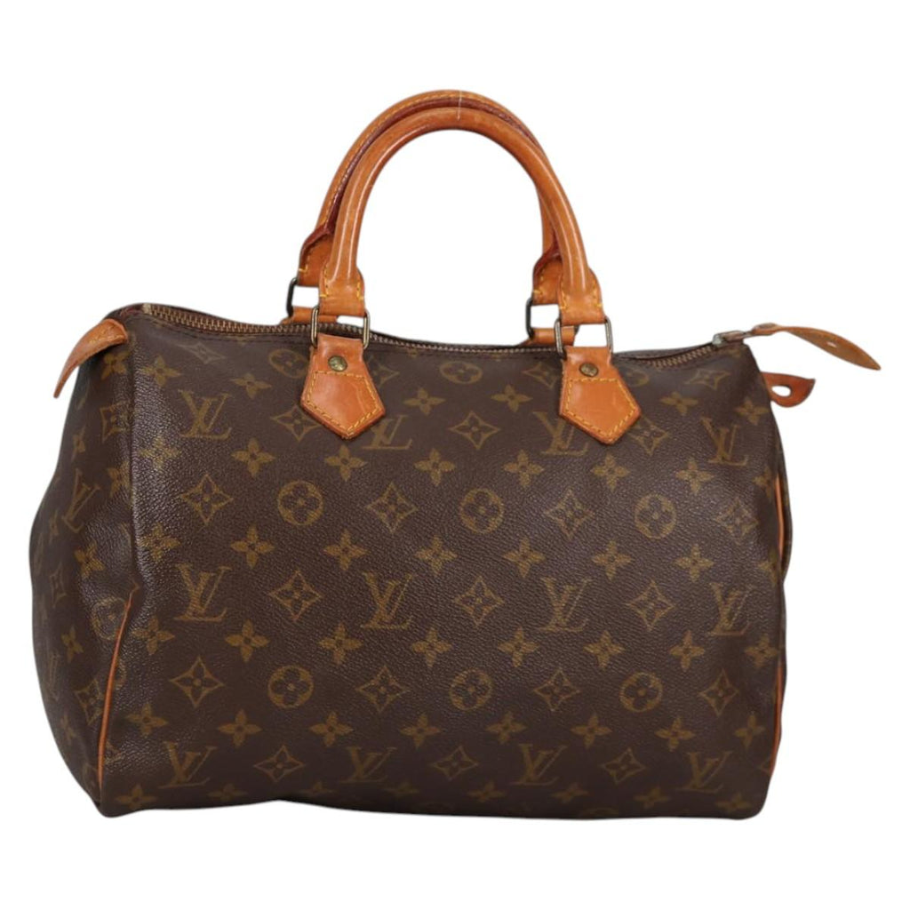 LOUIS VUITTON Monogram Speedy 30 Hand Bag M41526 LV 137200