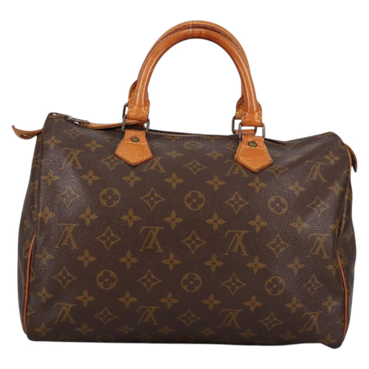 LOUIS VUITTON Monogram Speedy 30 Hand Bag M41526 LV 137200