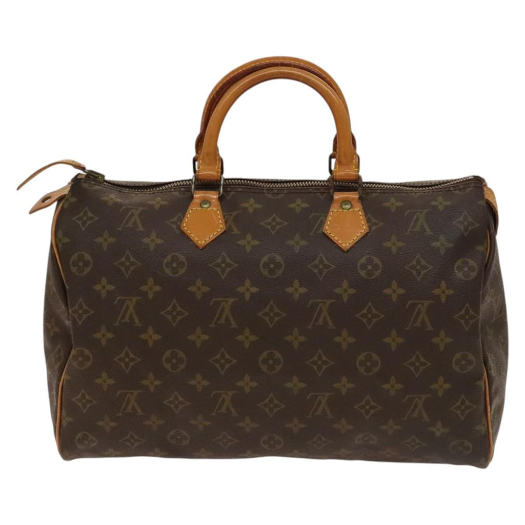 LOUIS VUITTON Monogram Speedy 35 Hand Bag M41524 LV 137201
