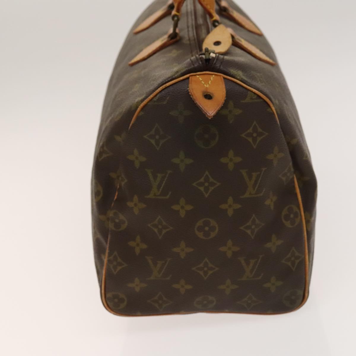 LOUIS VUITTON Monogram Speedy 35 Hand Bag M41524 LV 137201