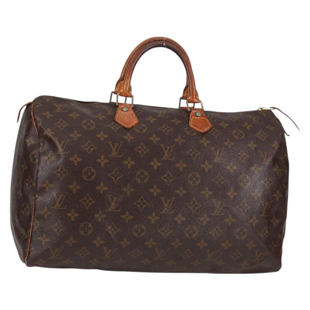 LOUIS VUITTON Monogram Speedy 40 Hand Bag M41522 LV 137202