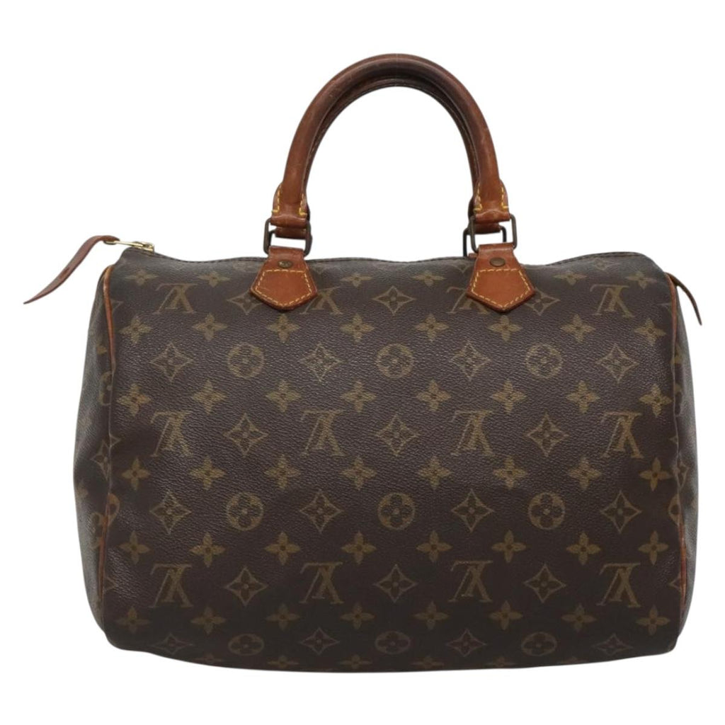 LOUIS VUITTON Monogram Speedy 30 Hand Bag M41526 LV 137270