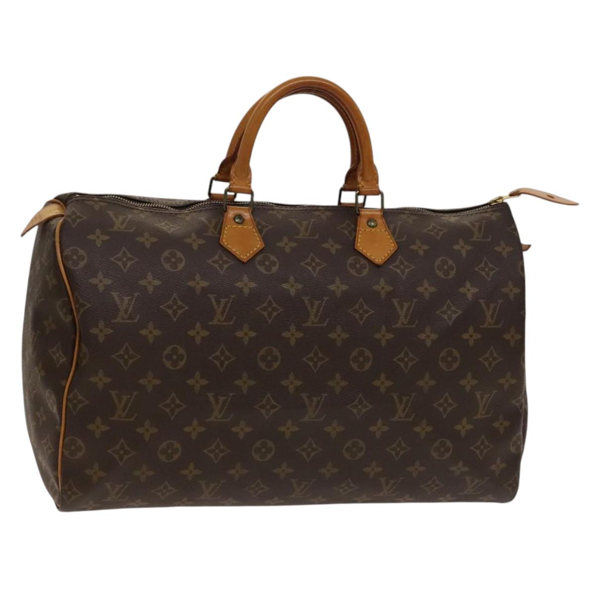 LOUIS VUITTON Monogram Speedy 40 Hand Bag M41522 LV 137272