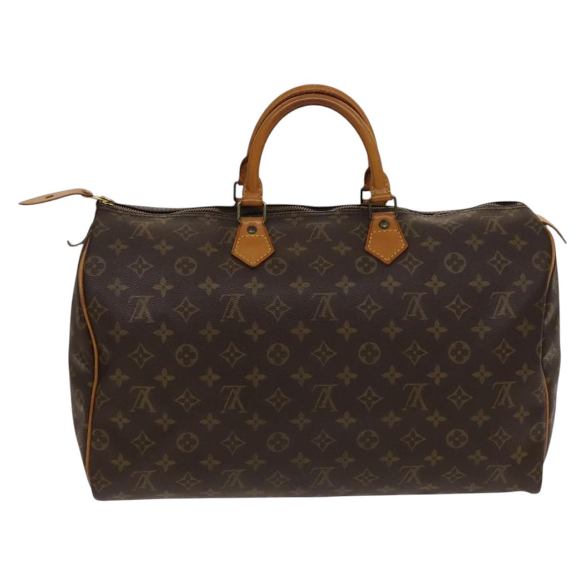 LOUIS VUITTON Monogram Speedy 40 Hand Bag M41522 LV 137272