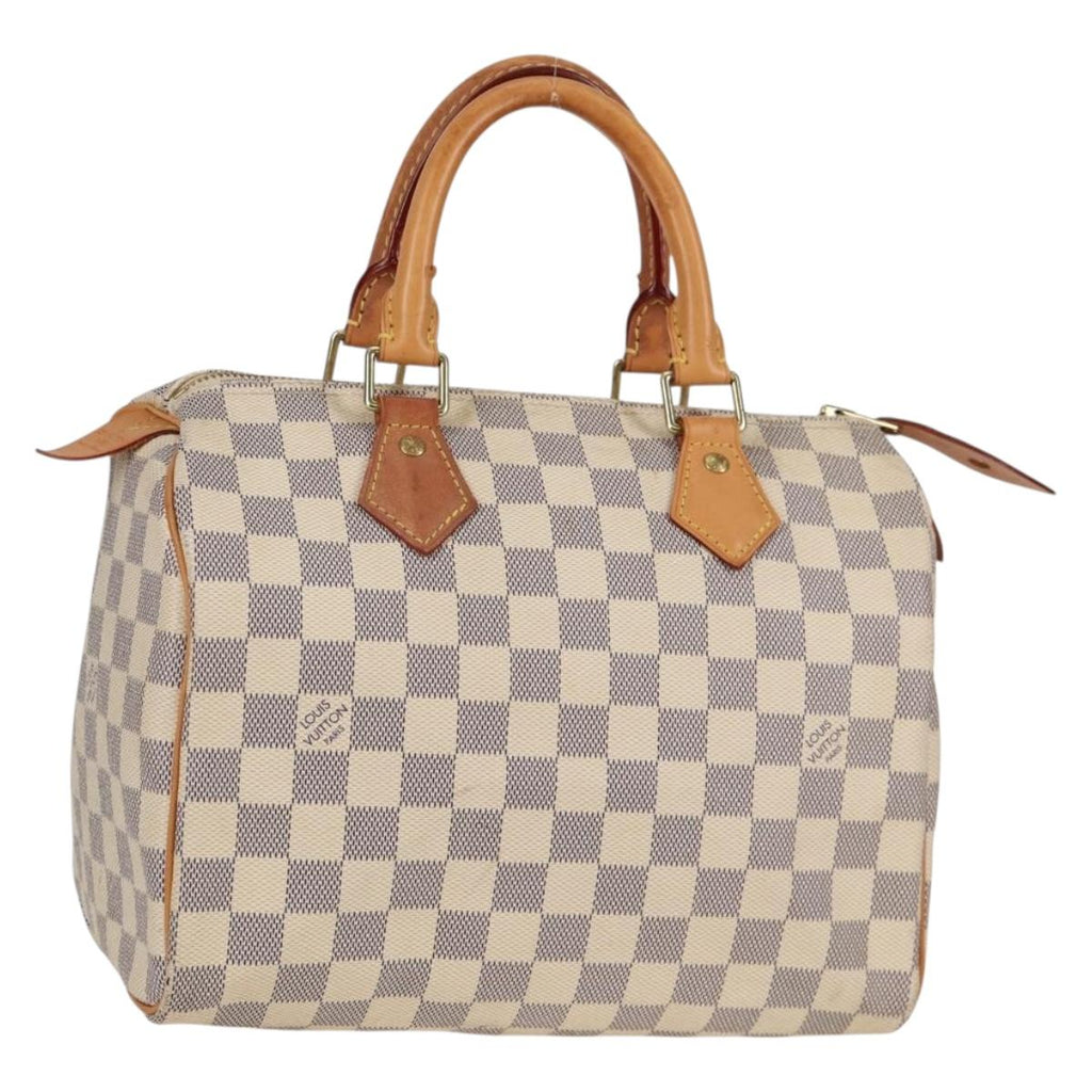 LOUIS VUITTON Damier Azur Speedy 25 Hand Bag N41534 LV 137415
