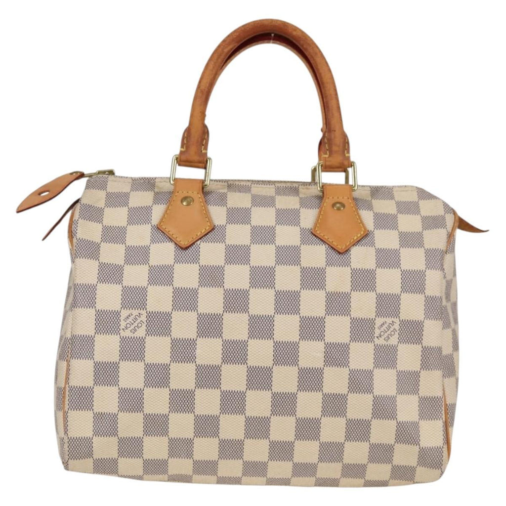 LOUIS VUITTON Damier Azur Speedy 25 Hand Bag N41534 LV 137415