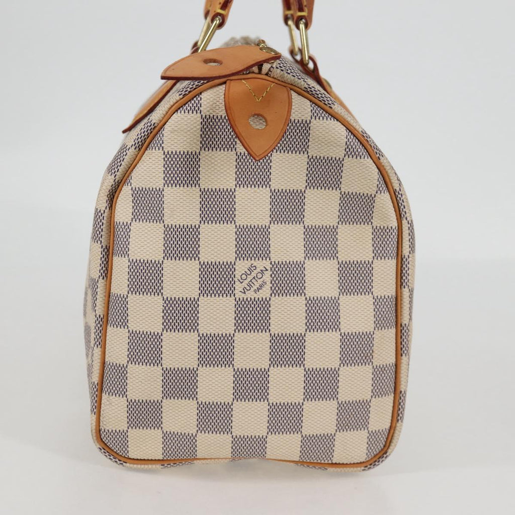 LOUIS VUITTON Damier Azur Speedy 25 Hand Bag N41534 LV 137415