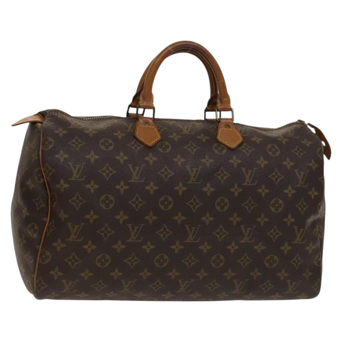 LOUIS VUITTON Monogram Speedy 40 Hand Bag M41522 LV 137530