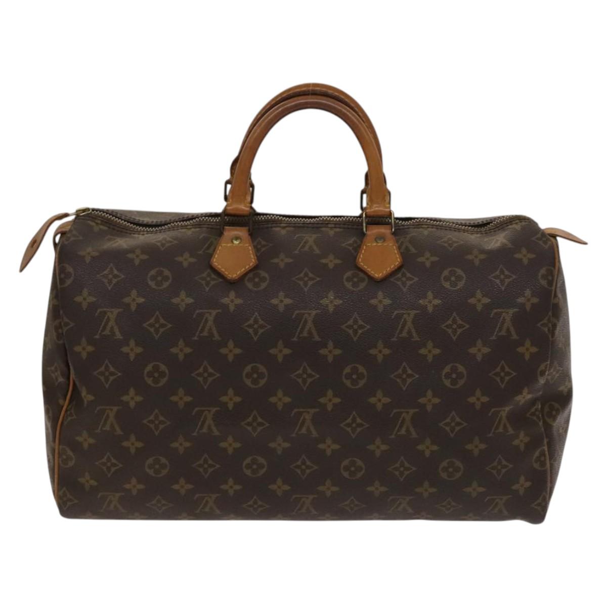 LOUIS VUITTON Monogram Speedy 40 Hand Bag M41522 LV 137530
