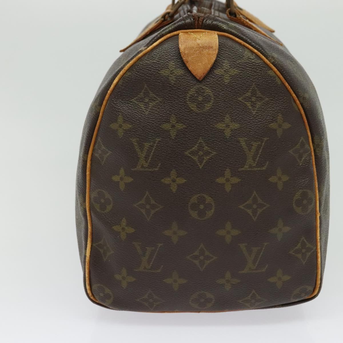 LOUIS VUITTON Monogram Speedy 35 Hand Bag Vintage M41524 LV 137634