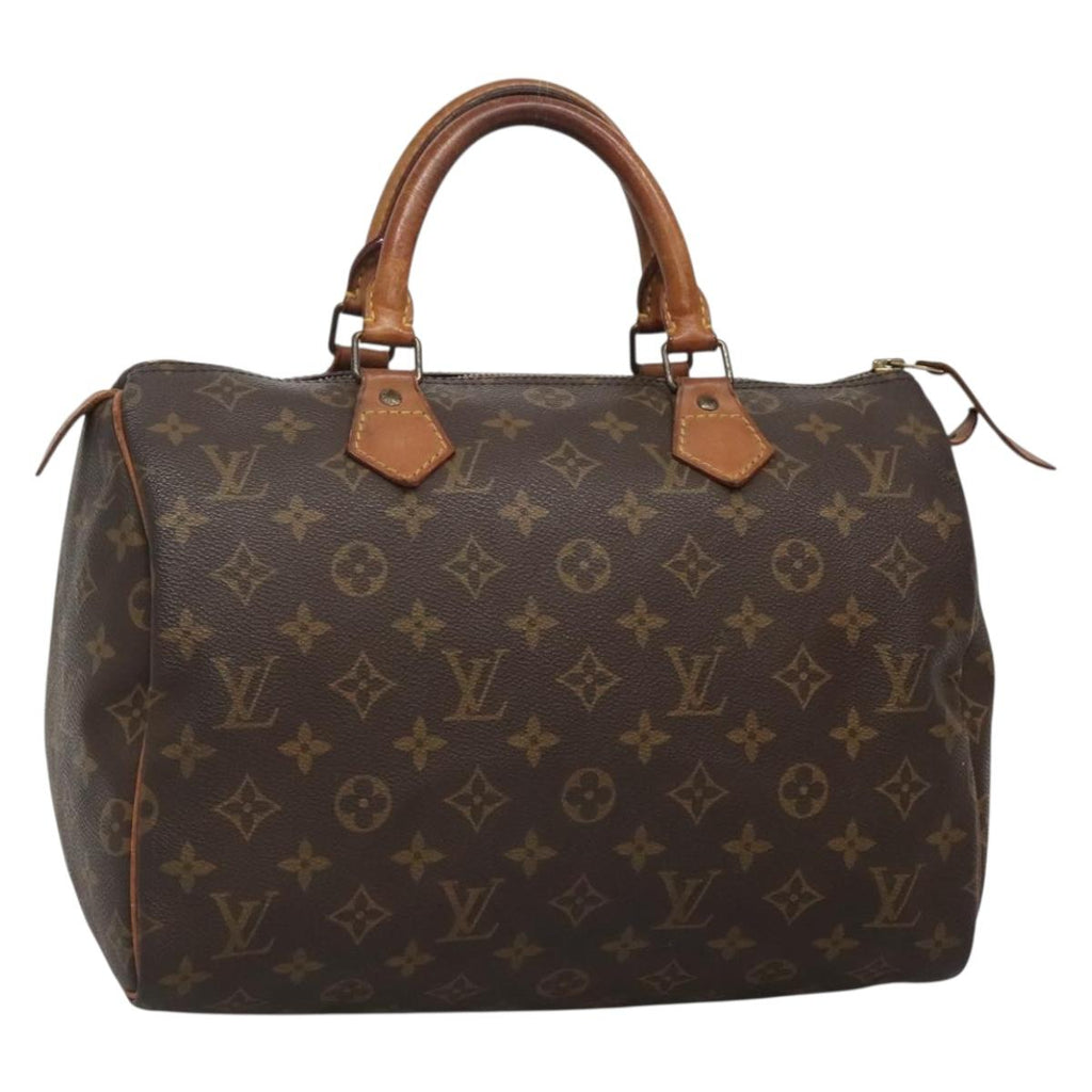 LOUIS VUITTON Monogram Speedy 30 Hand Bag M41526 LV 137659