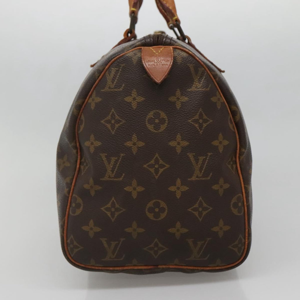 LOUIS VUITTON Monogram Speedy 30 Hand Bag M41526 LV 137659