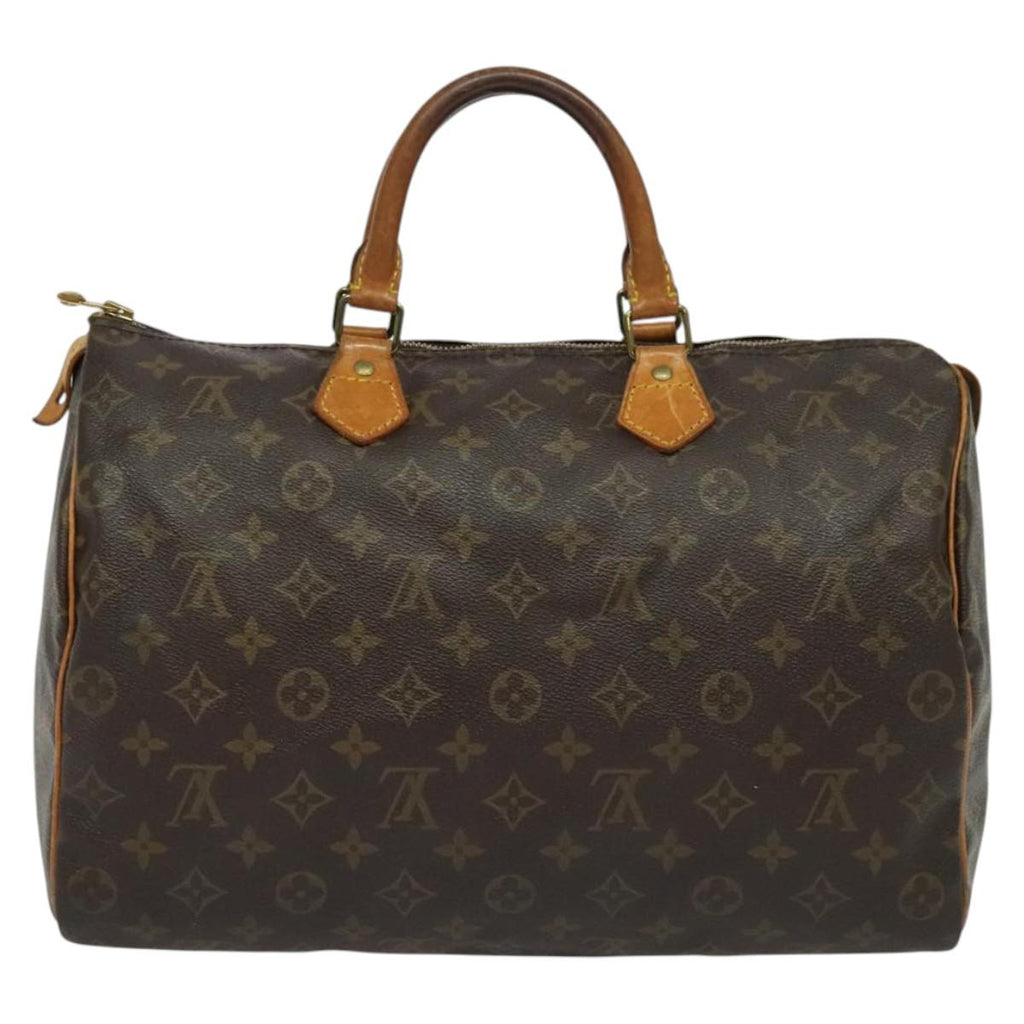 LOUIS VUITTON Monogram Speedy 35 Hand Bag M41524 LV 137782