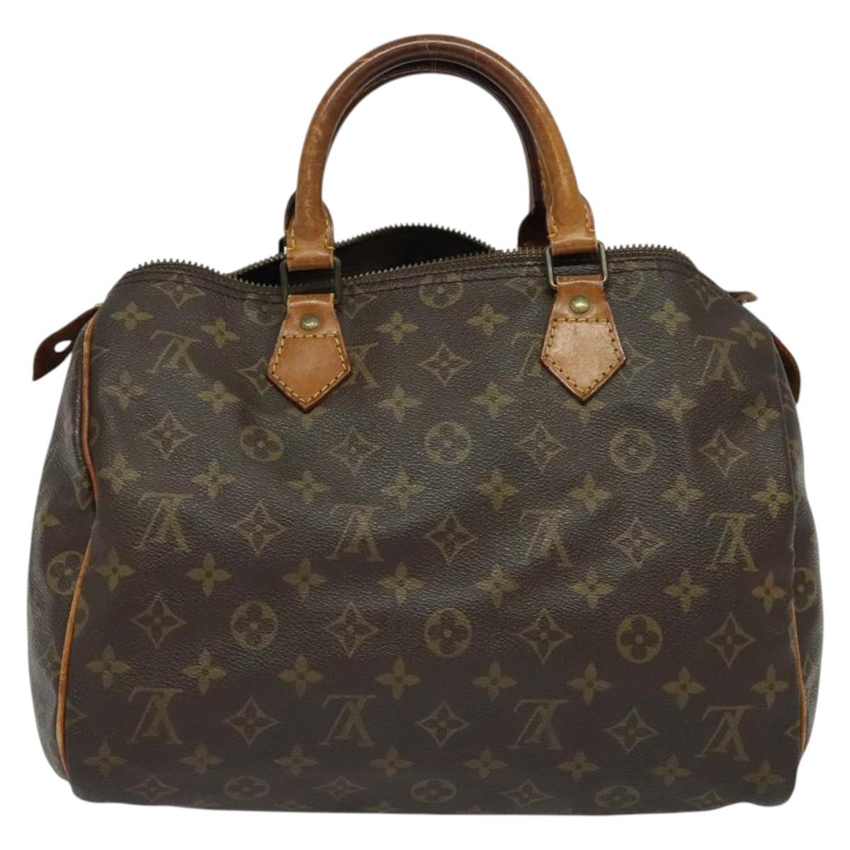 LOUIS VUITTON Monogram Speedy 30 Hand Bag M41526 LV 137785