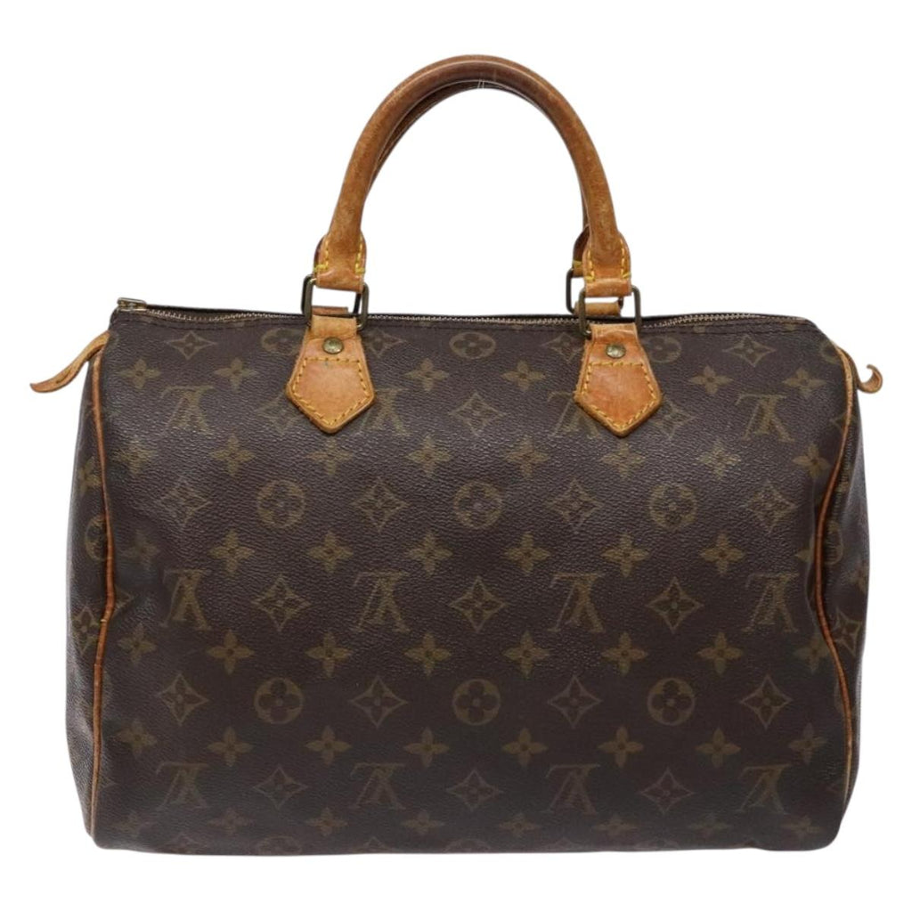 LOUIS VUITTON Monogram Speedy 30 Hand Bag M41526 LV 137836