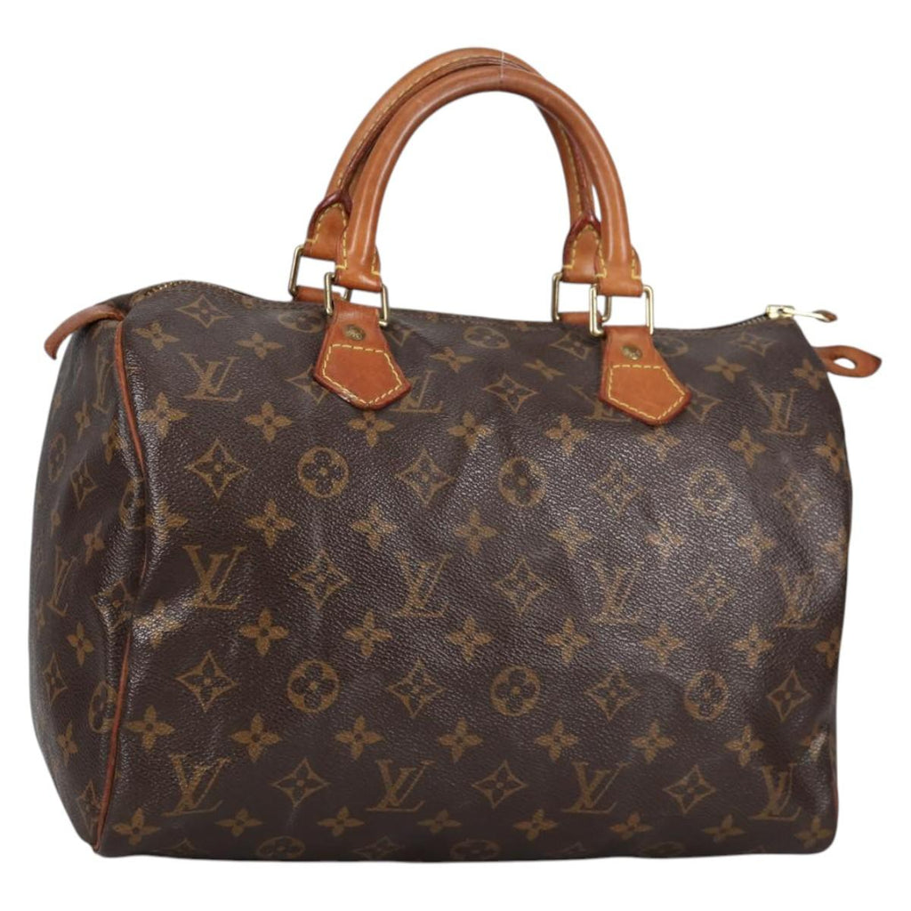 LOUIS VUITTON Monogram Speedy 30 Hand Bag M41526 LV 137933