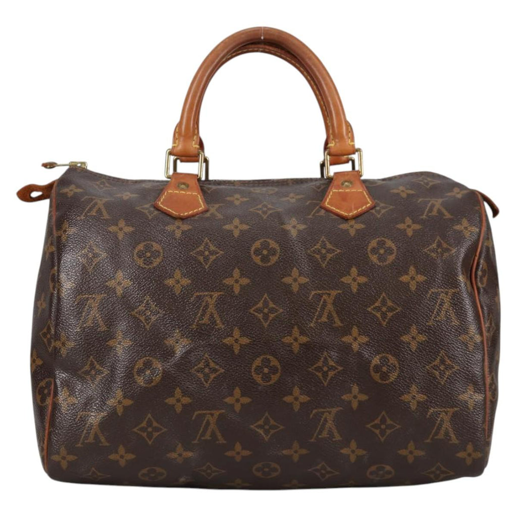 LOUIS VUITTON Monogram Speedy 30 Hand Bag M41526 LV 137933
