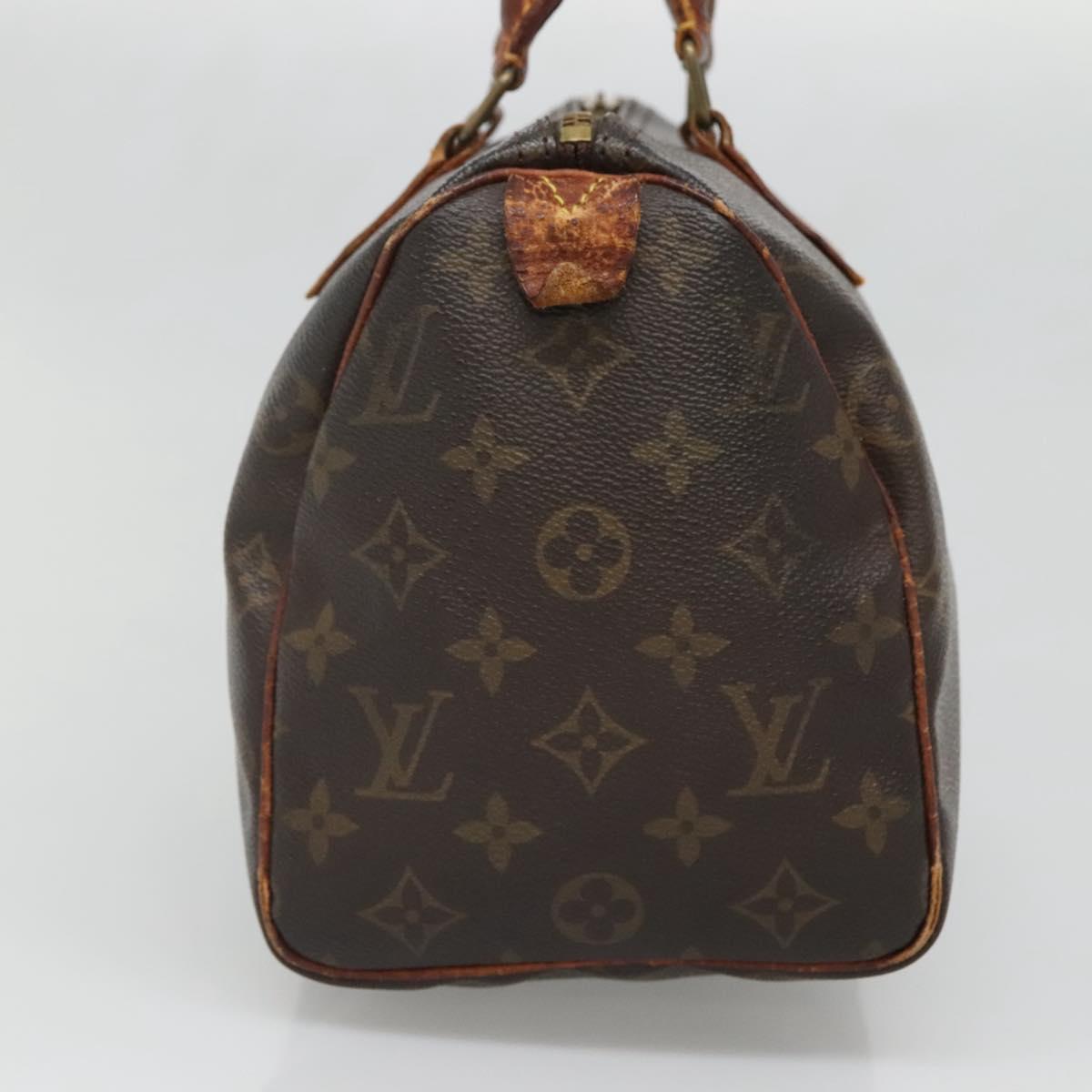 LOUIS VUITTON Monogram Speedy 25 Hand Bag M41528 LV 137964
