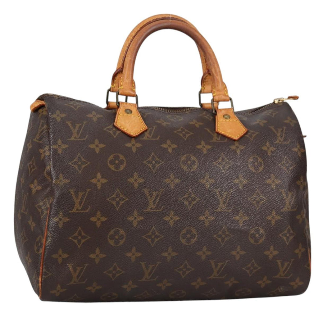 LOUIS VUITTON Monogram Speedy 30 Hand Bag M41526 LV 138022
