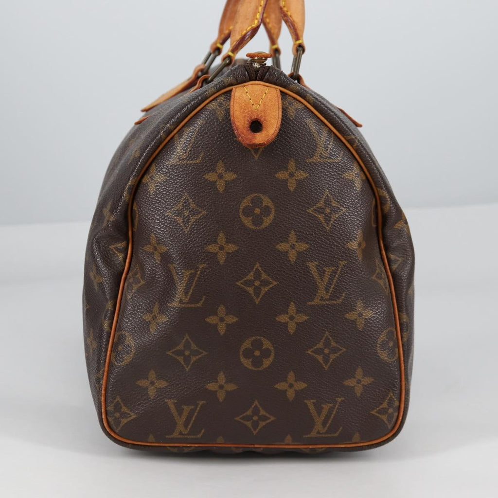 LOUIS VUITTON Monogram Speedy 30 Hand Bag M41526 LV 138022