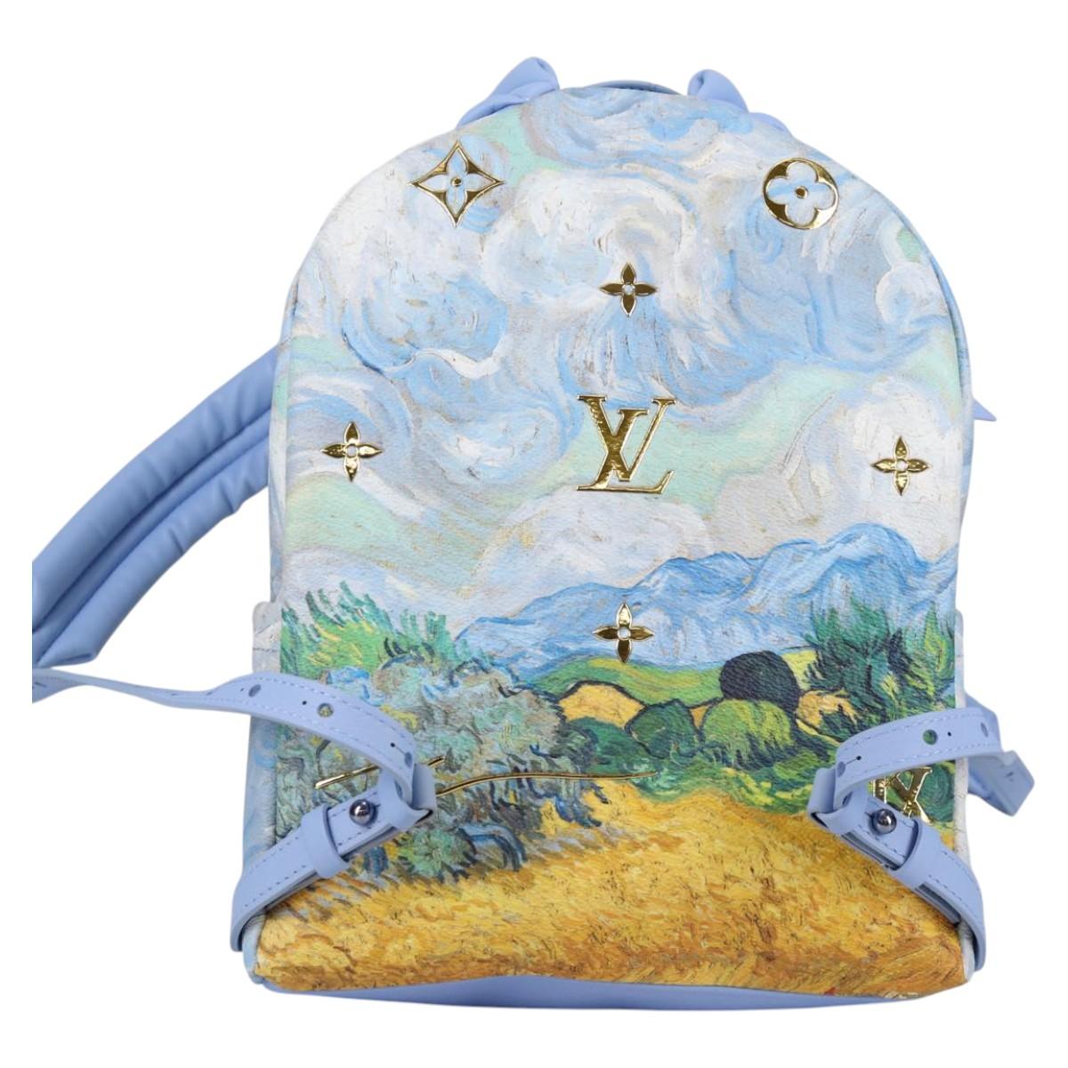 LOUIS VUITTON Masters Collection Van Gogh Palm Springs Blue M43374 138037SA