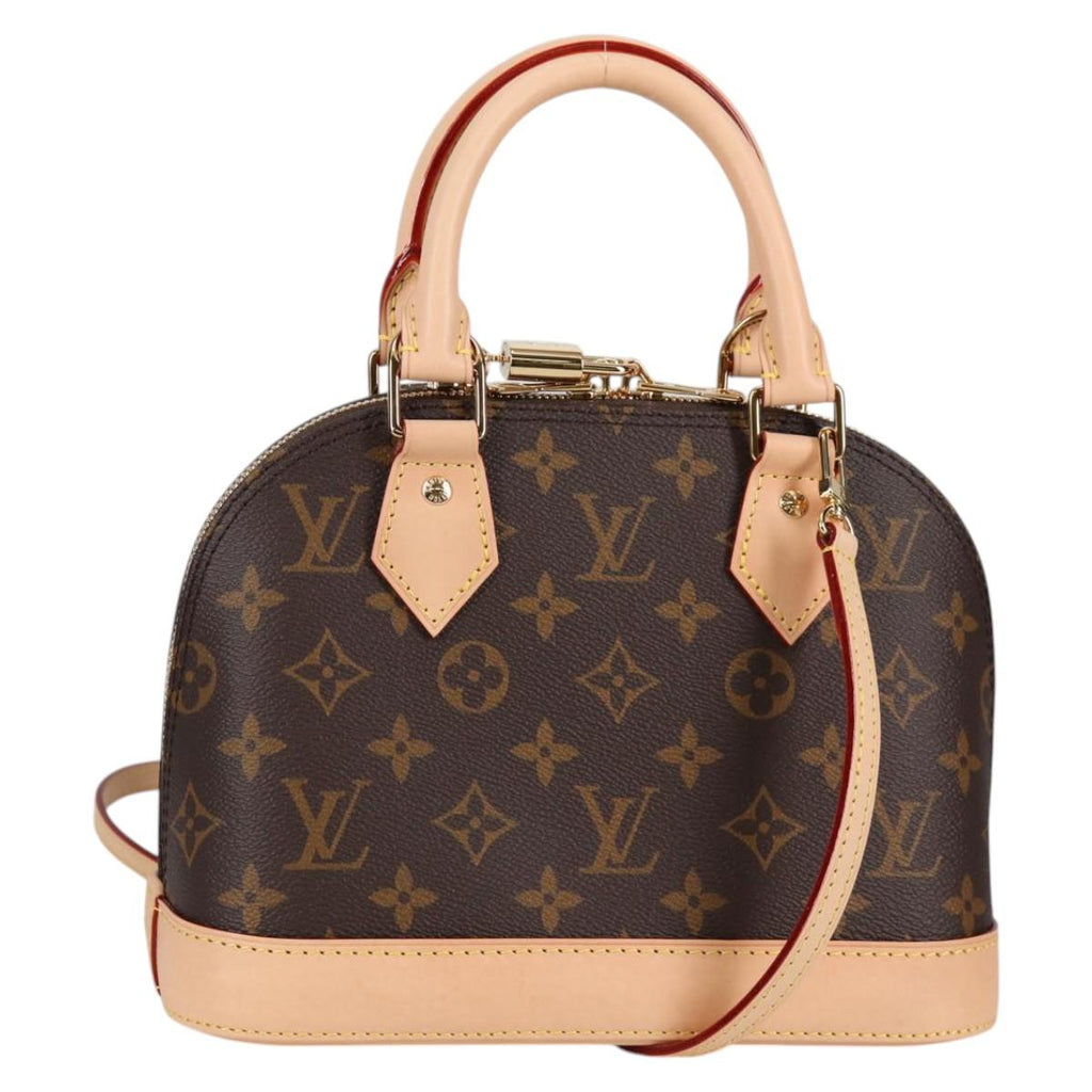 LOUIS VUITTON Monogram Alma BB Hand Bag 2way M53152 LV 138071M