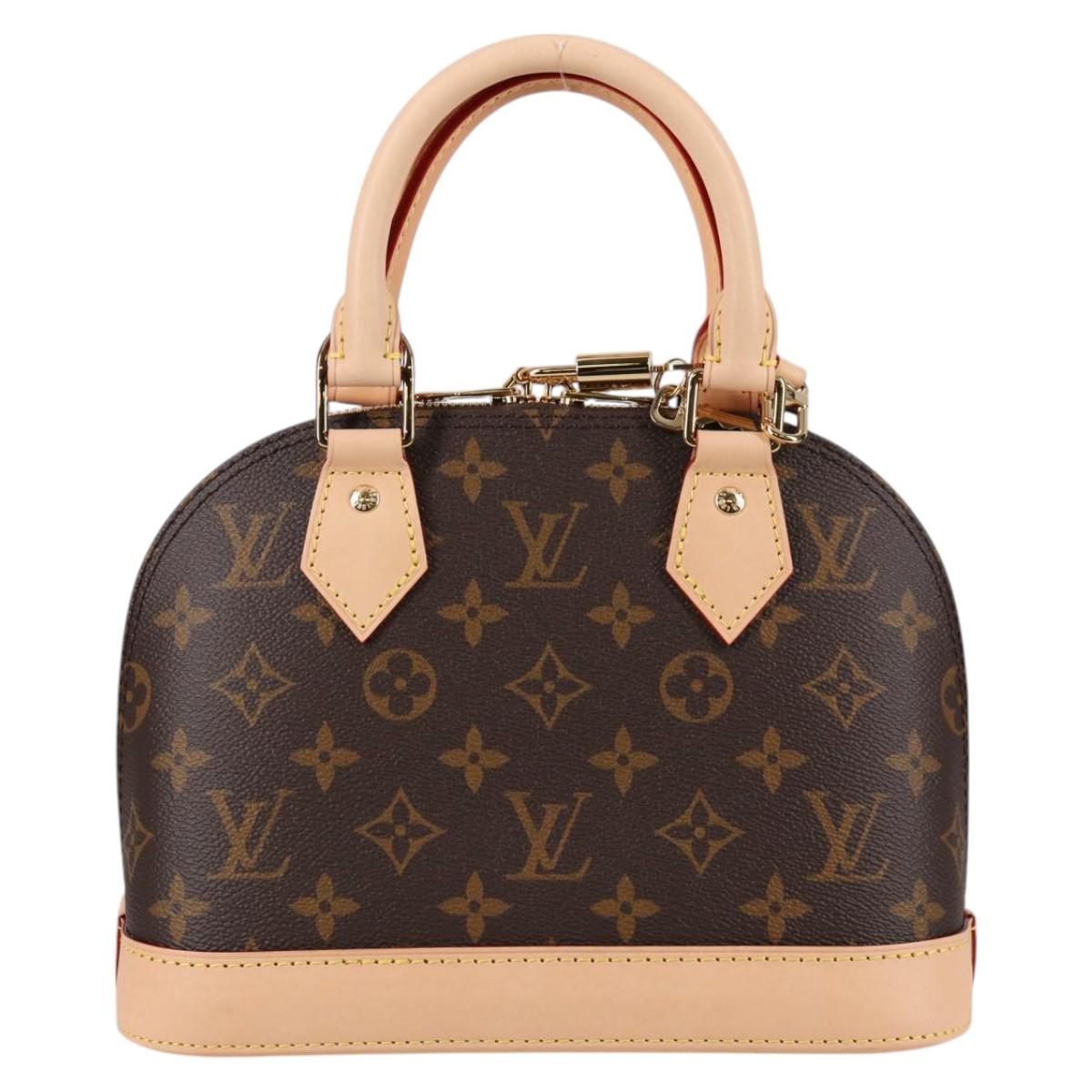 LOUIS VUITTON Monogram Alma BB Hand Bag 2way M53152 LV 138071M