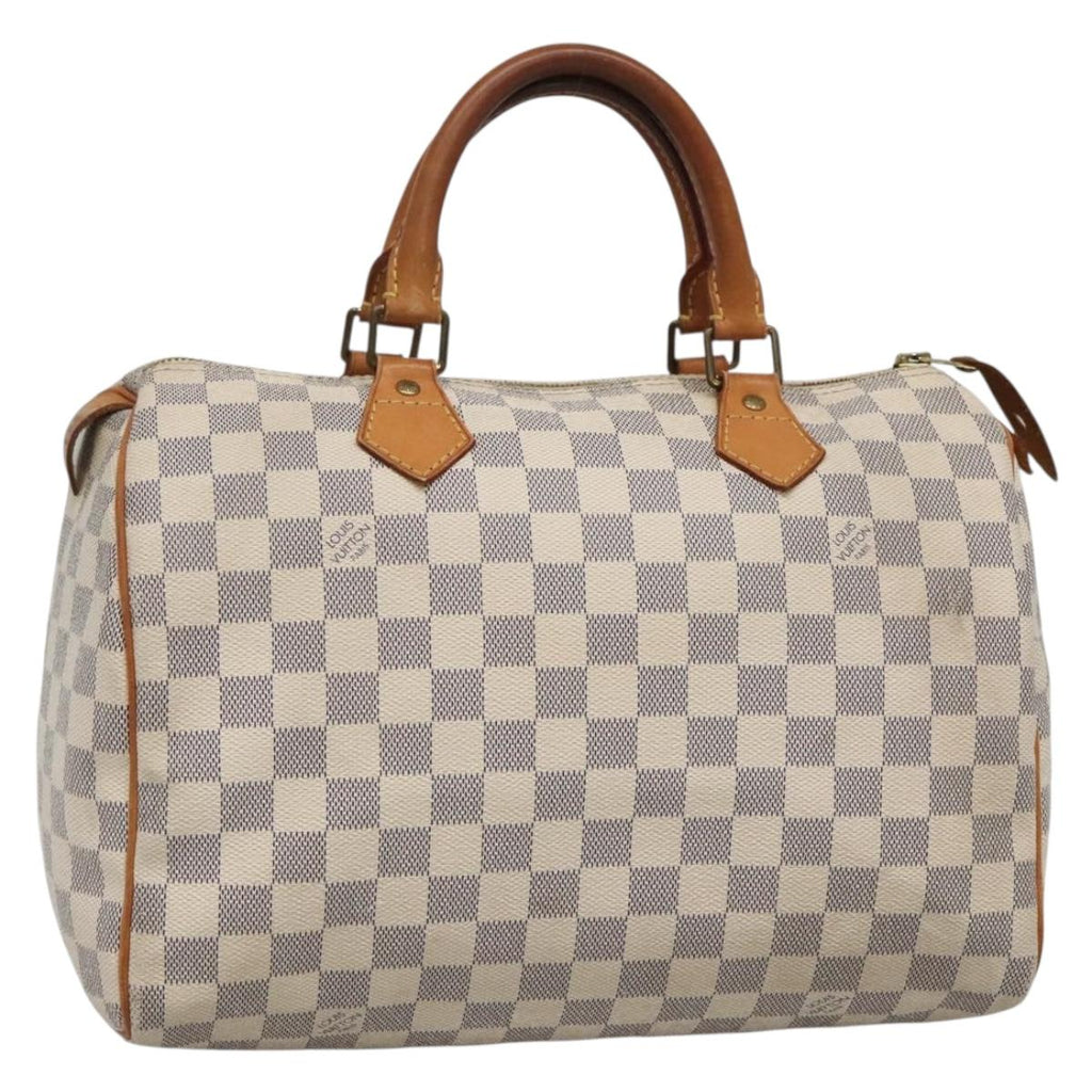 LOUIS VUITTON Damier Azur Speedy 30 Hand Bag N41533 LV 138230