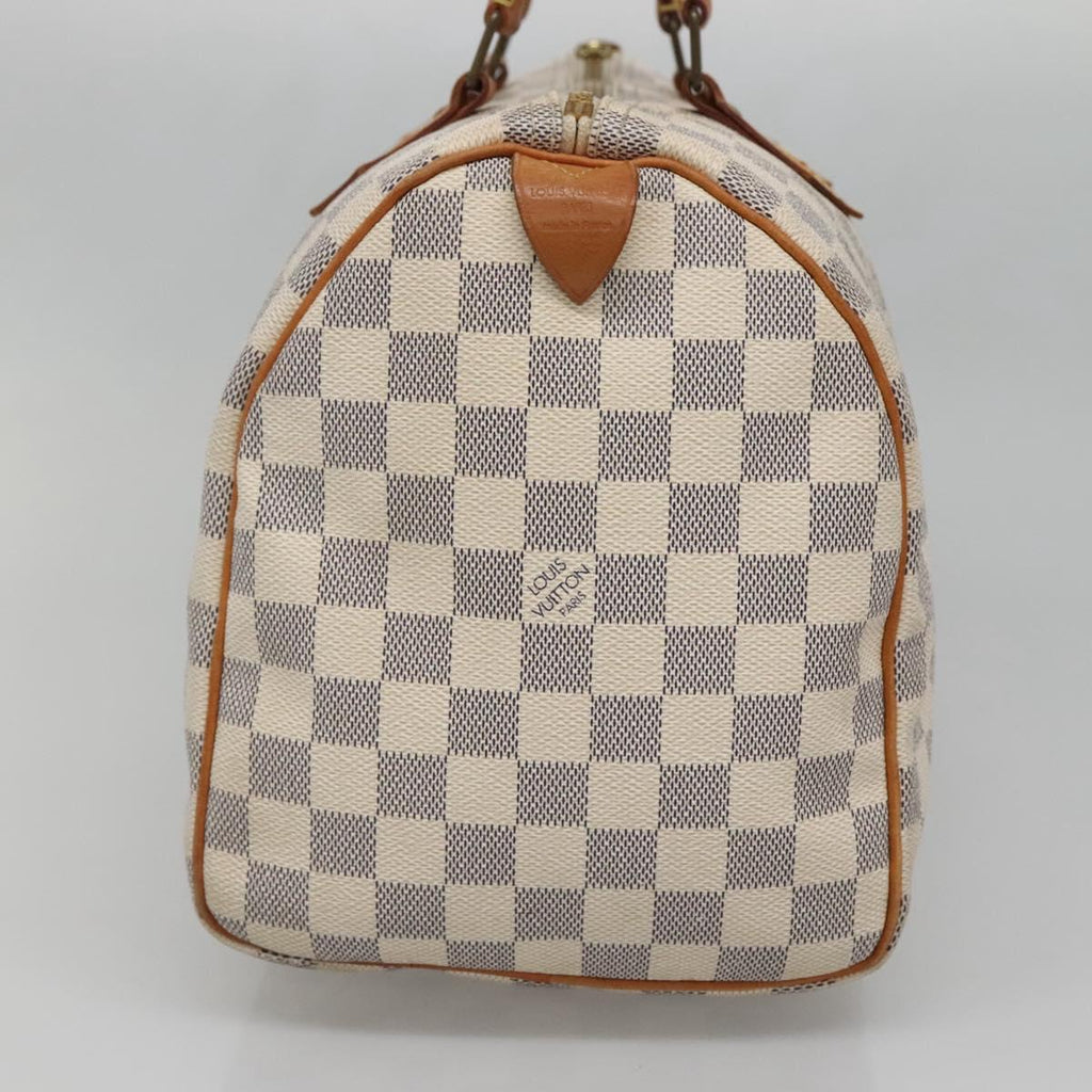 LOUIS VUITTON Damier Azur Speedy 30 Hand Bag N41533 LV 138230