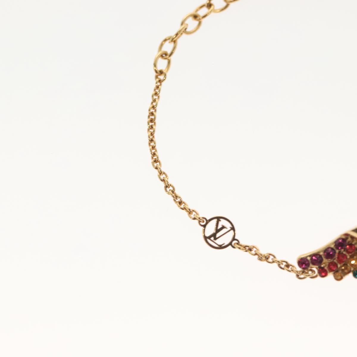 LOUIS VUITTON Brassley Essential V California Bracelet Gold M69580 138494