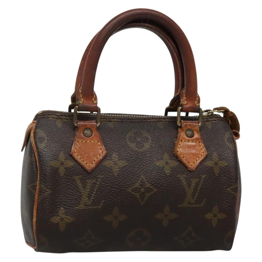 LOUIS VUITTON Monogram Mini Speedy Hand Bag M41534 LV 138745