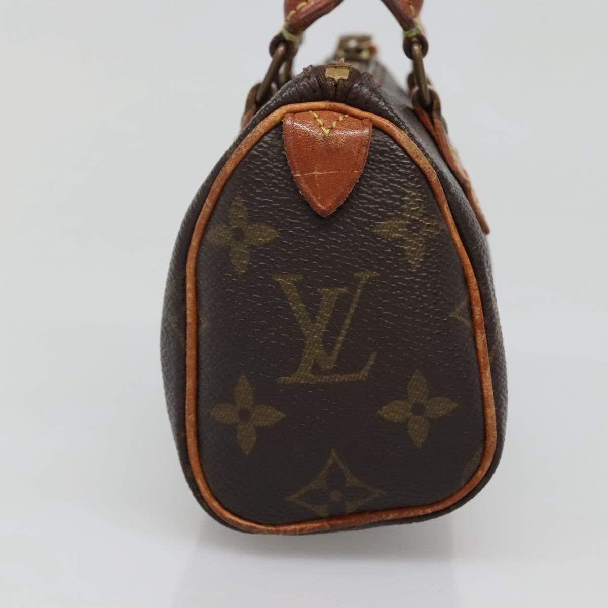 LOUIS VUITTON Monogram Mini Speedy Hand Bag M41534 LV 138745